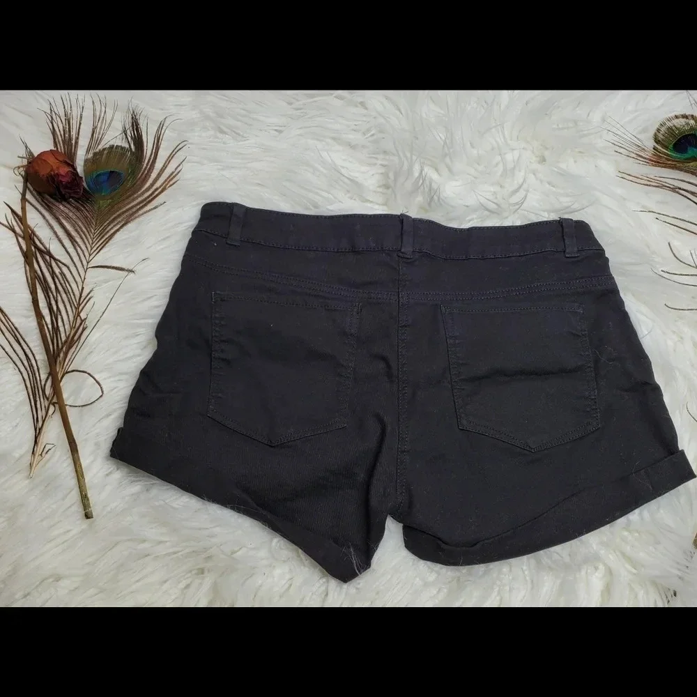 H&M Black‎ Denim Shorts
